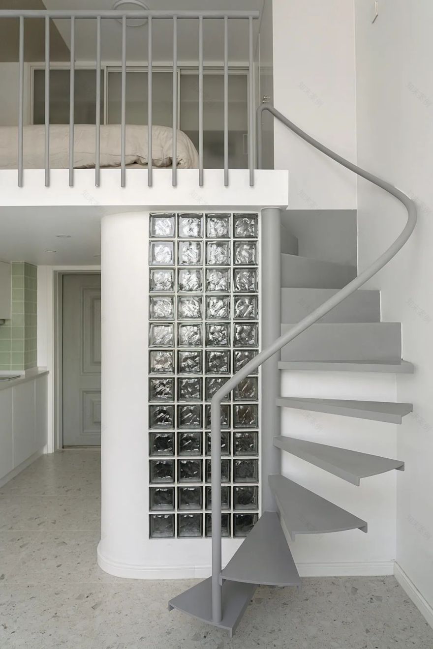 23㎡低成本爆改 loft公寓丨中国杭州丨波形设计-47