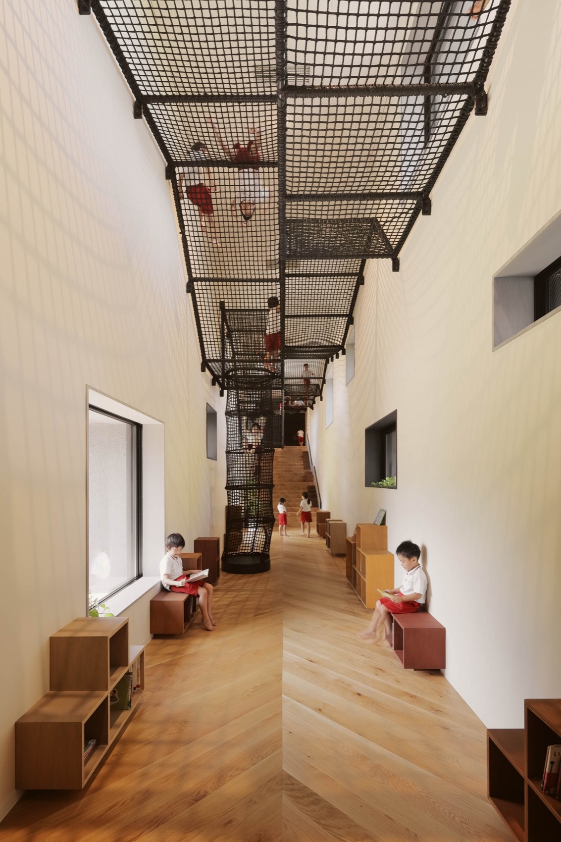 FK幼儿园与日托，日本 / HIBINOSEKKEI + Youji no Shiro + KIDS DESIGN LABO-21