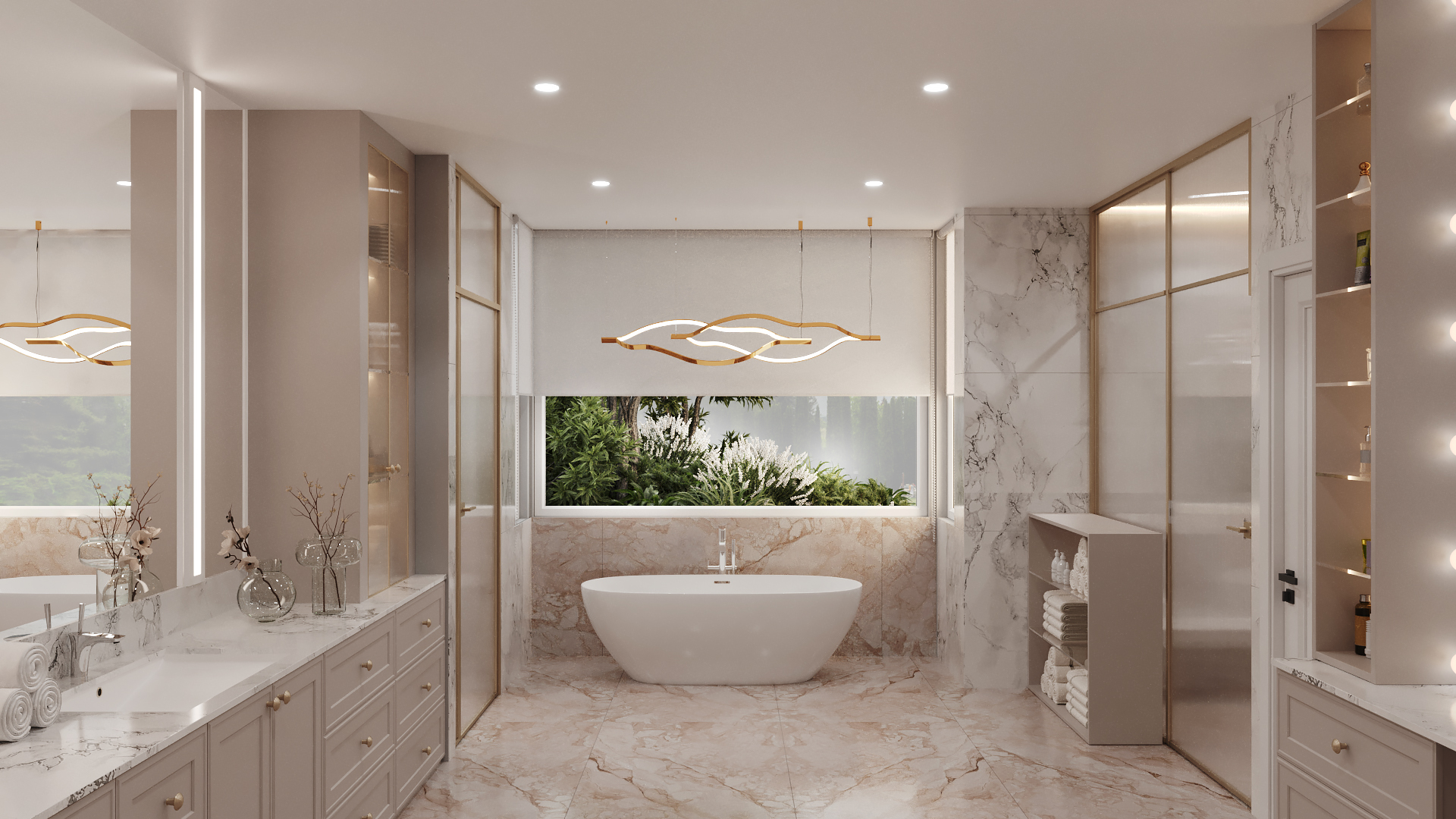 Master block. Interior design and 3d rendering-9