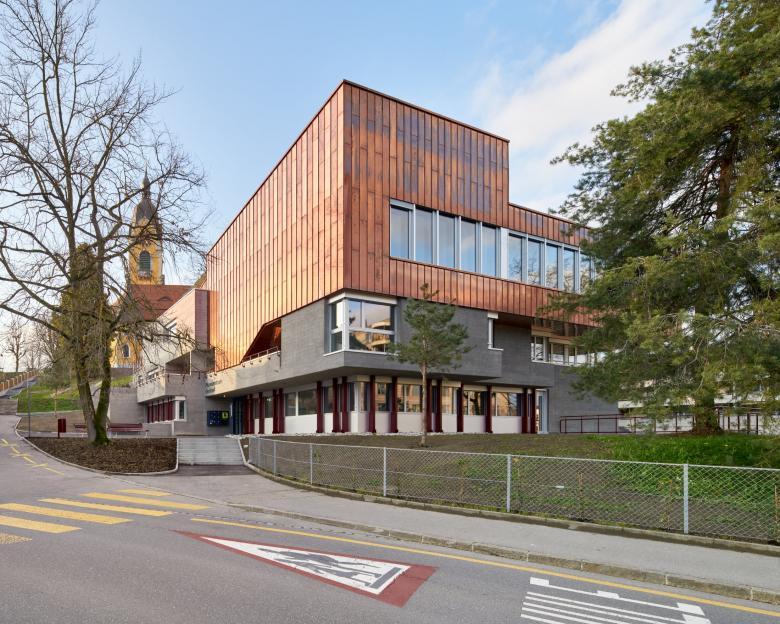 格尔利斯维尔教区中心丨瑞士丨Lussi+Partner-0