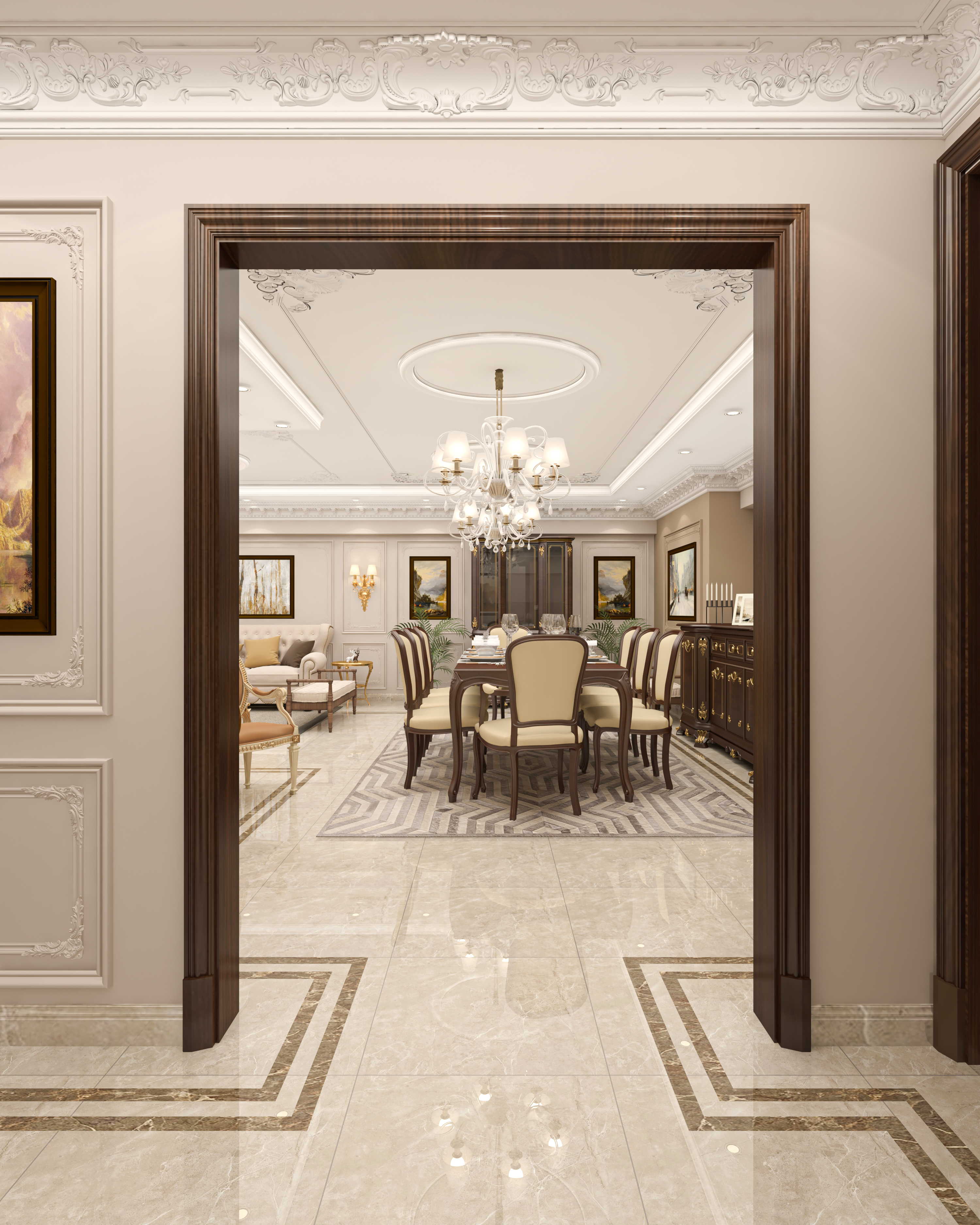 CLASSIC | Reception & dining area-9