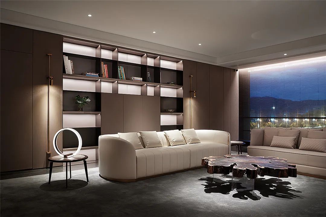 浮光疏影胸有丘壑·自然光影与留白空间的完美结合丨中国福州丨元束设计-7