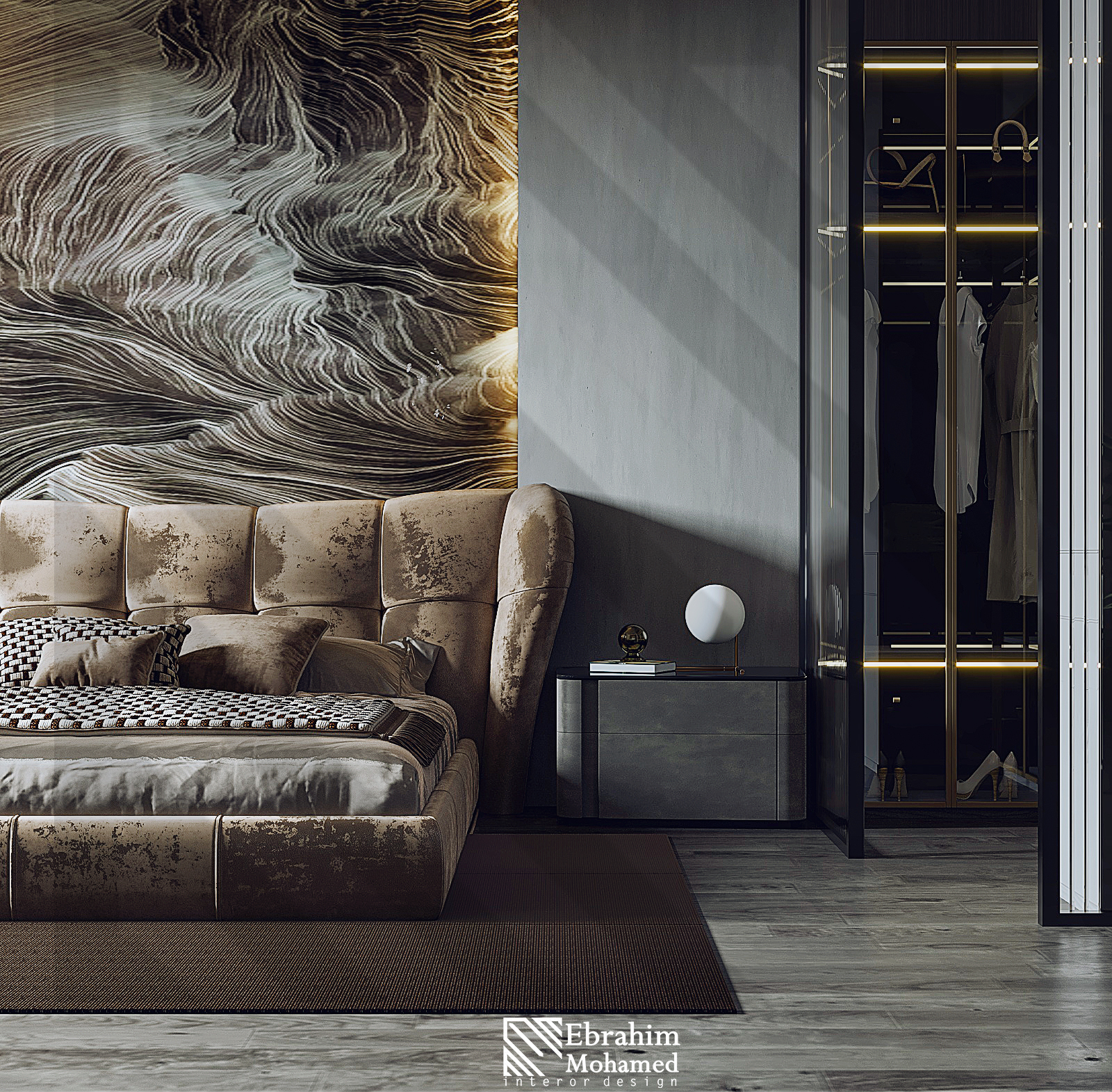 主卧室丨Ebrahim Mohamed-9