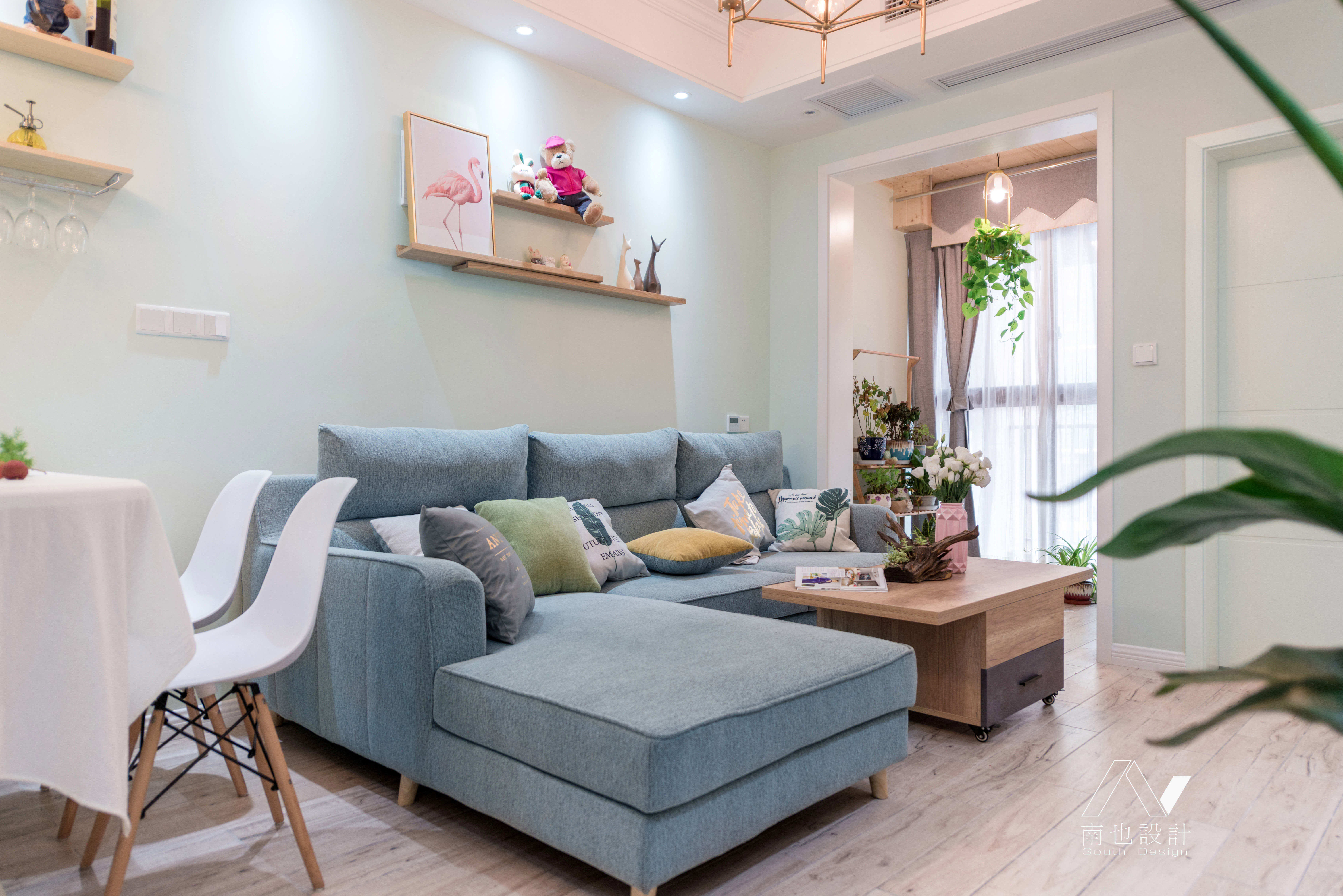 重庆富洲新城 52 平北欧风小户型设计-18