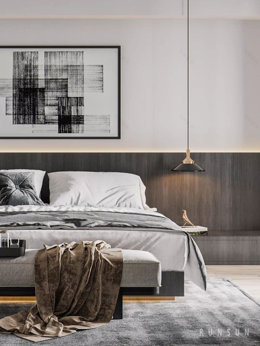 都市新贵之暗色迷迭香 | 朗石设计打造独特归家空间-37