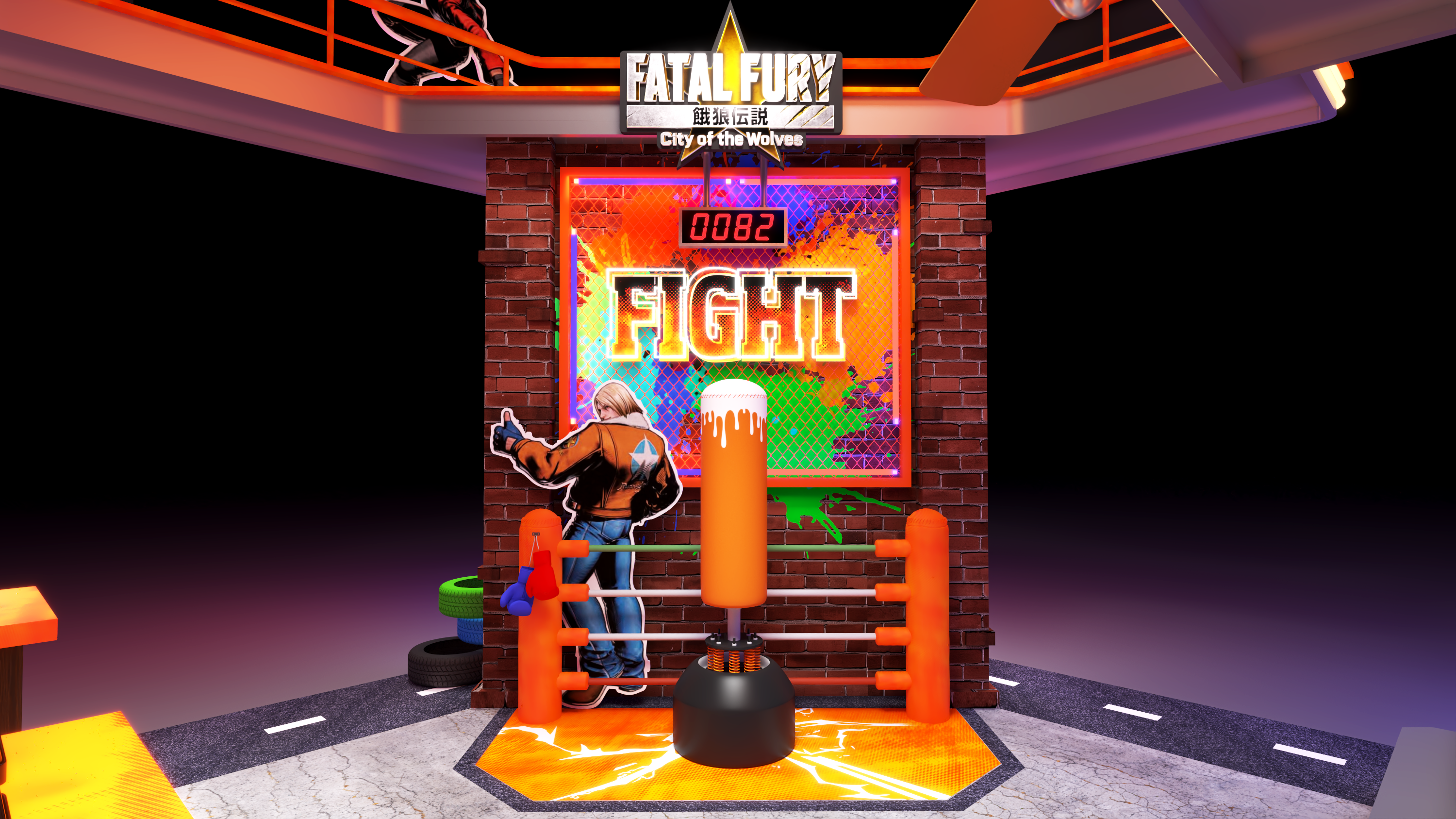 "饿狼传说”游戏展台-8