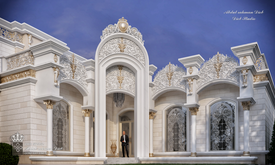 新古典宫殿丨ABDULRAHMAN DIEB-9