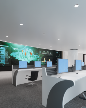 精品总部大数据指挥中心设计