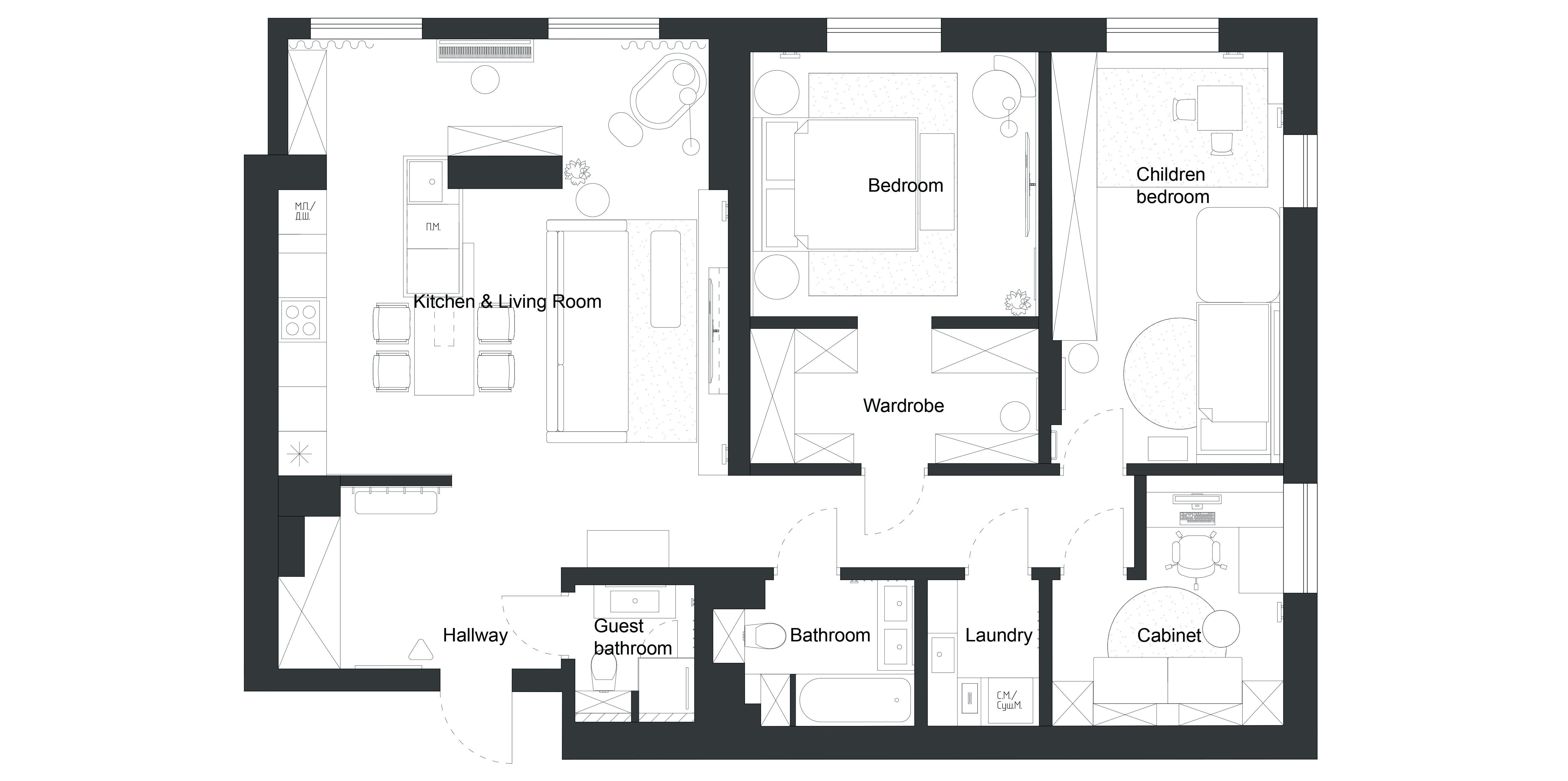 新森林公寓丨 BelarusMinsk丨Olga Demyanchuk-6