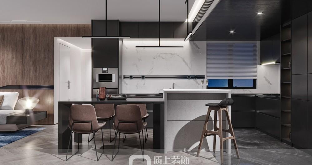 佛山 200㎡复式时光 | 湛蓝托红,实用轻奢-35