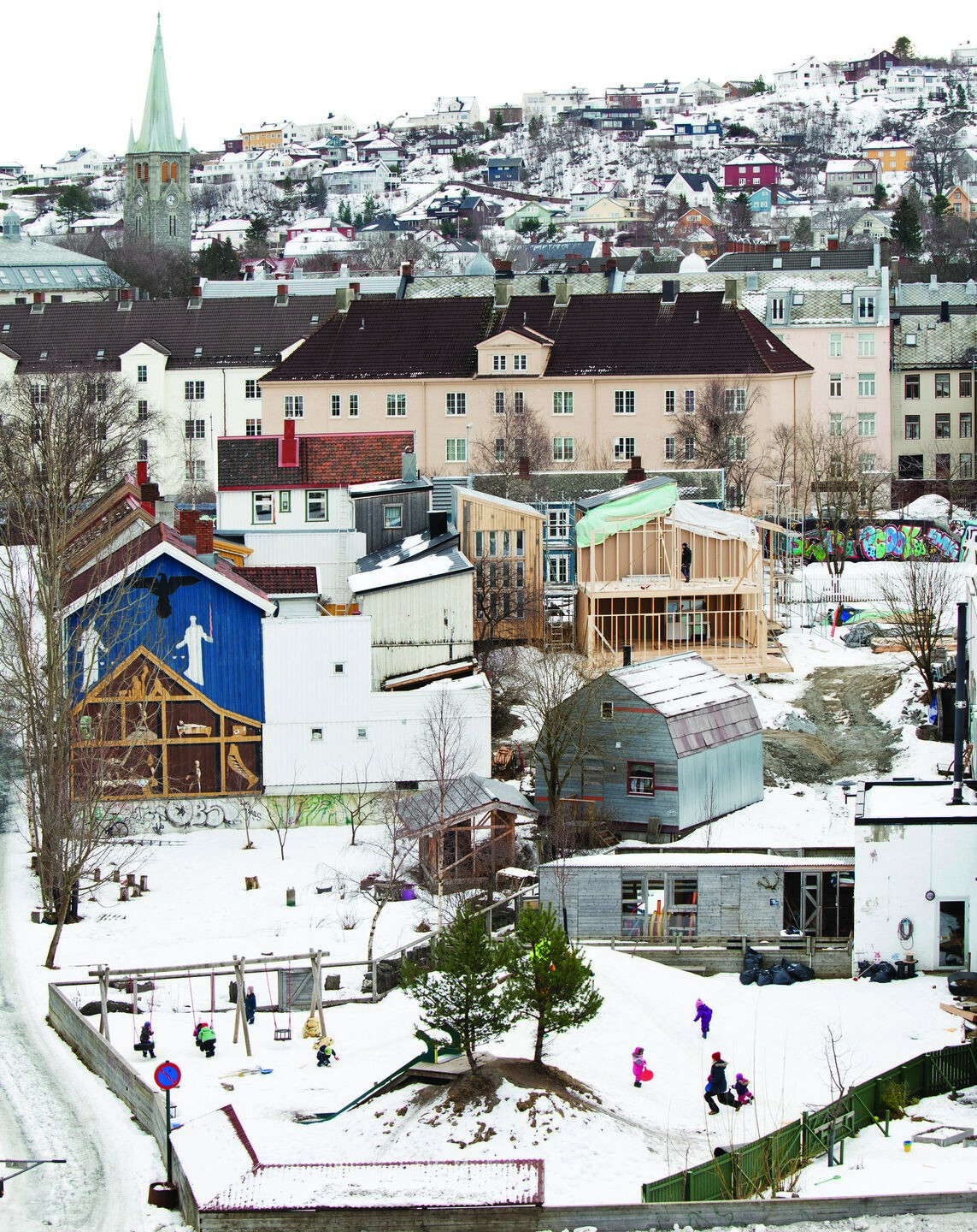 挪威 Svartlamon 实验性住房 · 可持续,自建与参与式设计-34