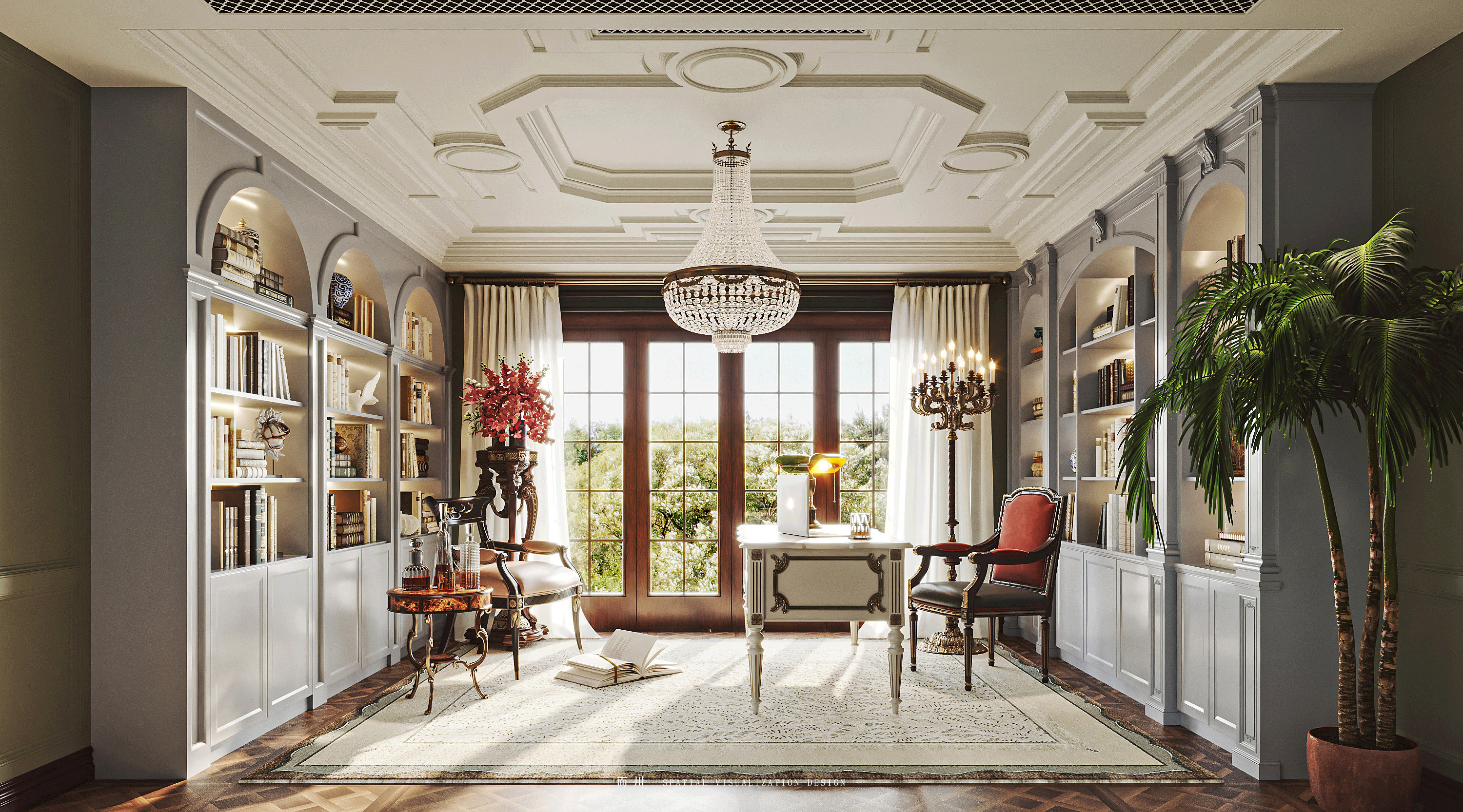 美式复古（壹）丨魔方空间设计-40