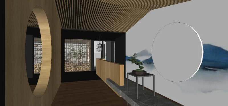 远山餐厅——现代艺术与传统元素的完美融合-29