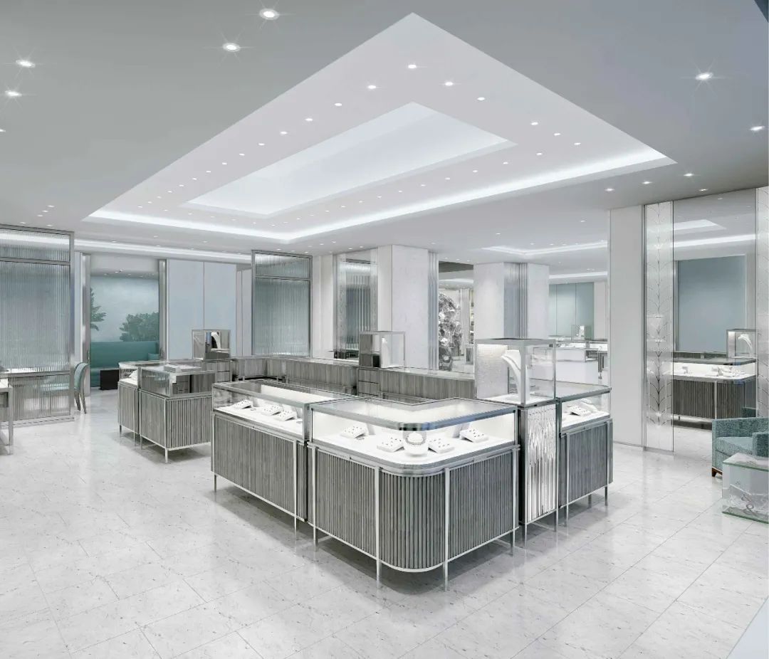 蒂芙尼香港尖沙咀珠宝店设计全案资料-13