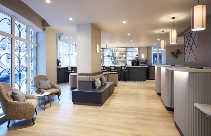 欧洲首家“喜来登福朋快捷酒店”室内设计项目丨英国伦敦丨SpaceInvader-6