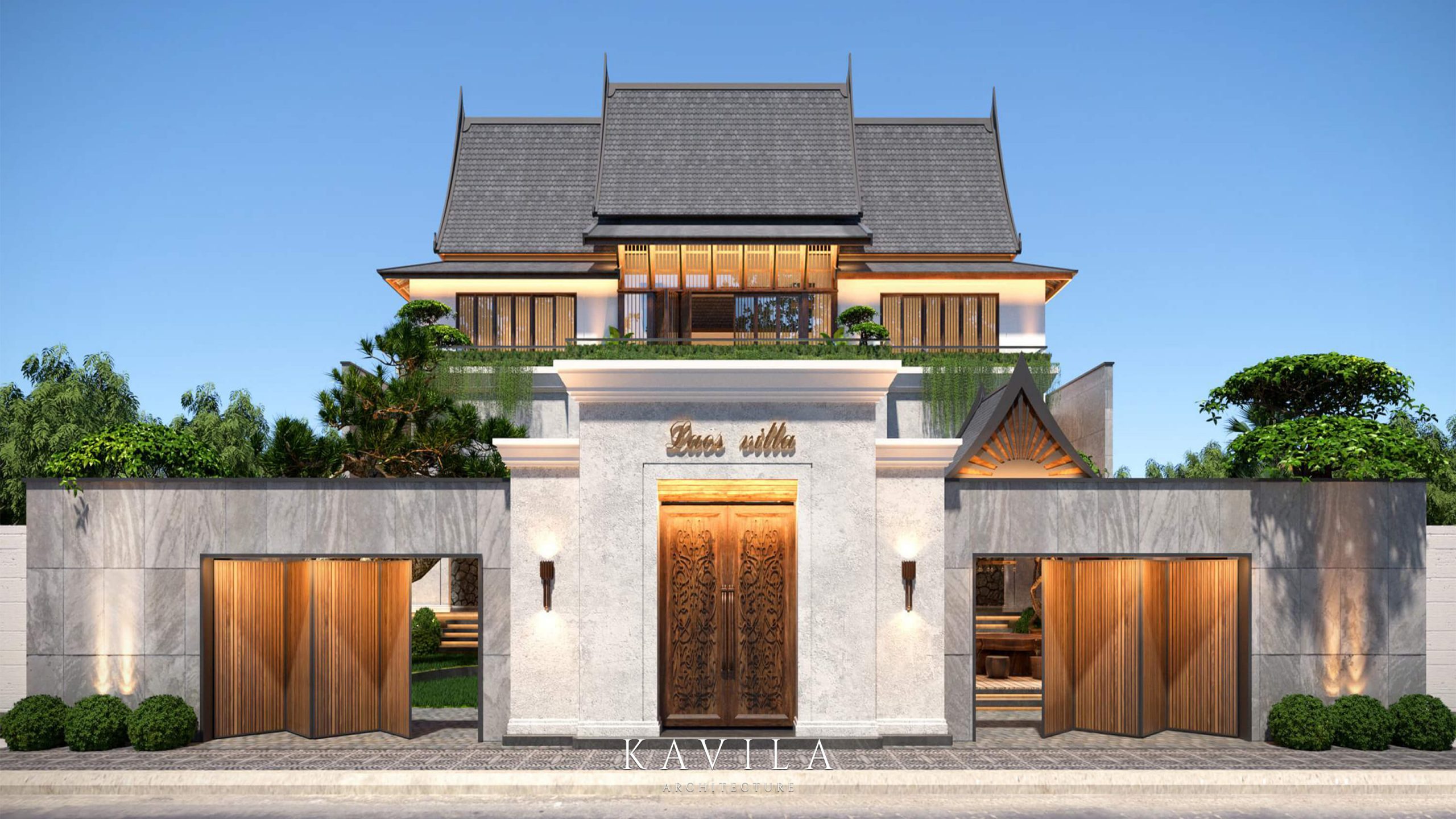 老挝别墅丨KAVILA ARCHITECTURE-6