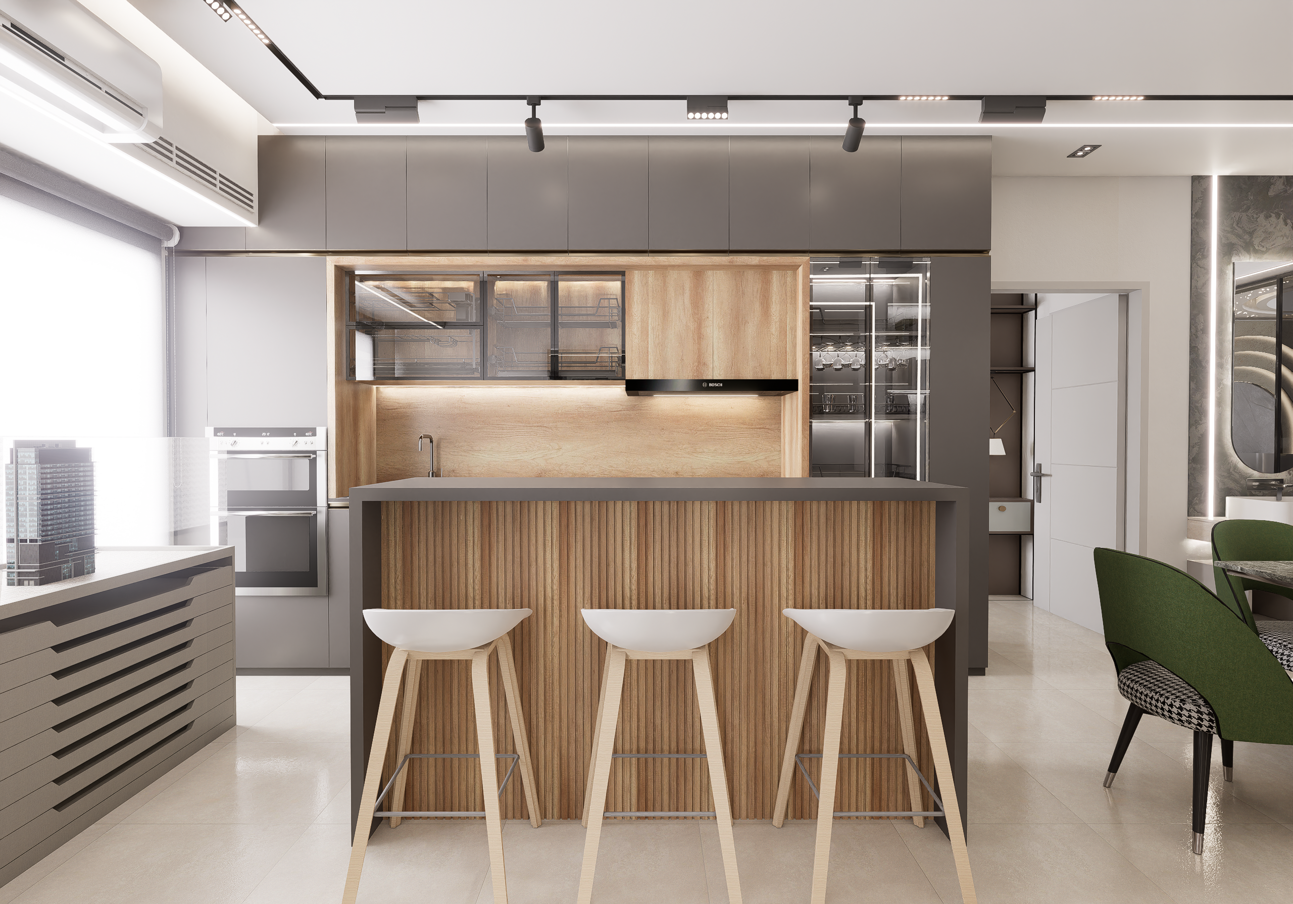 Residential Interior Design Desplay Center-5