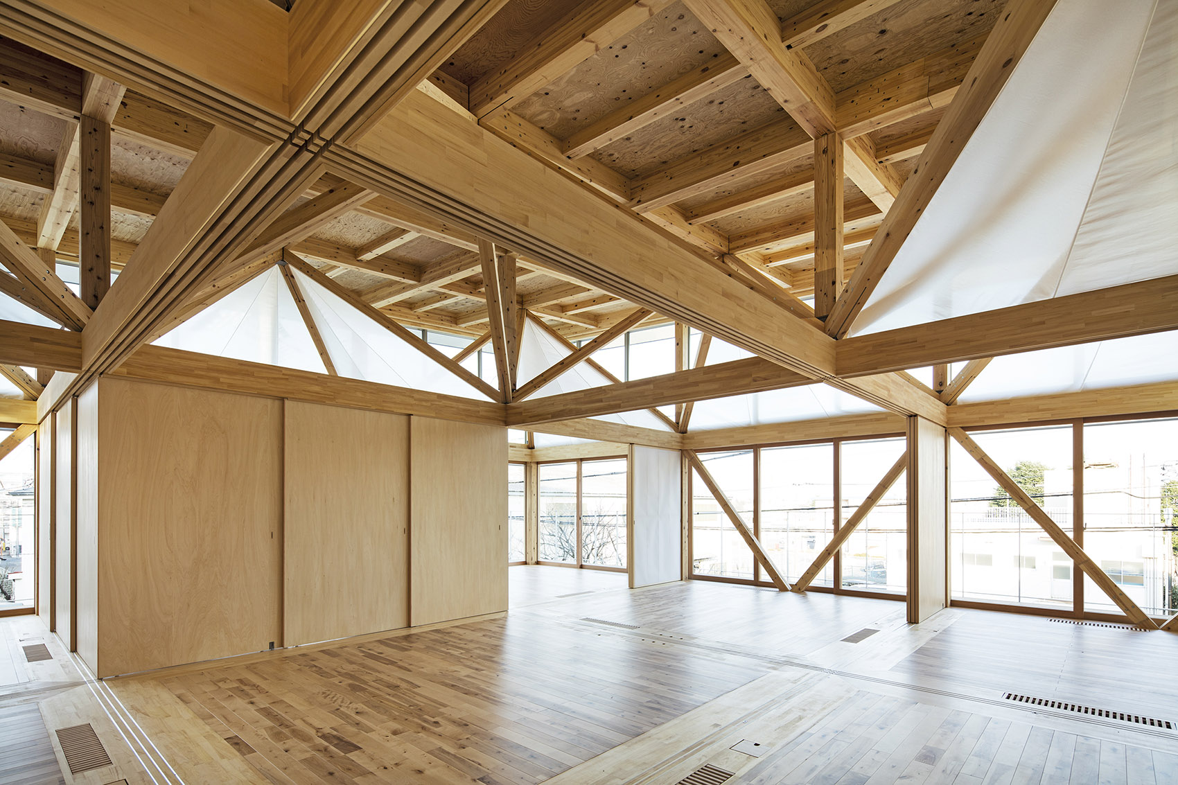 百变空间 & 工厂改造的多功能社区中心，日本 / Aki Hamada Architects-53