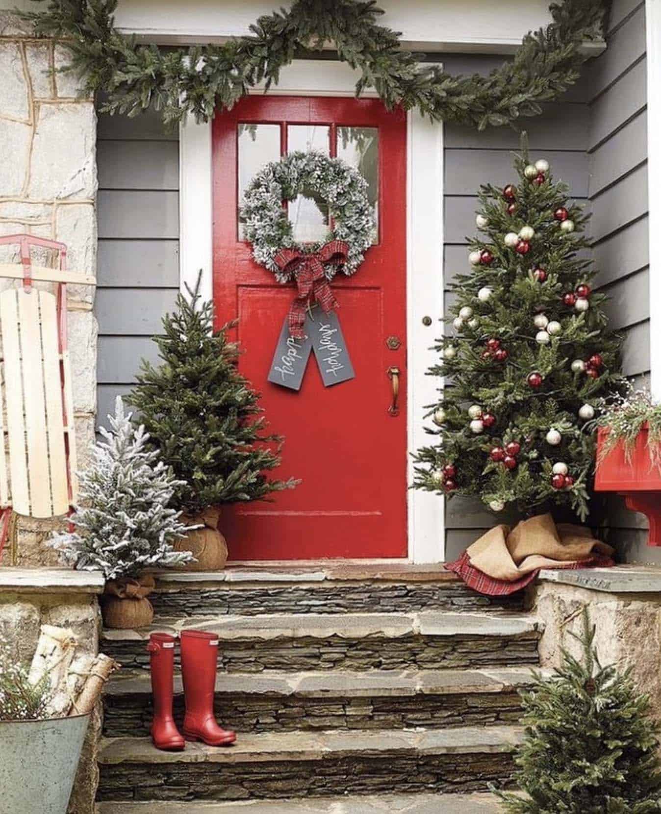 Wishing You A Very Merry Christmas: 80 Decorating Ideas To Inspire-55