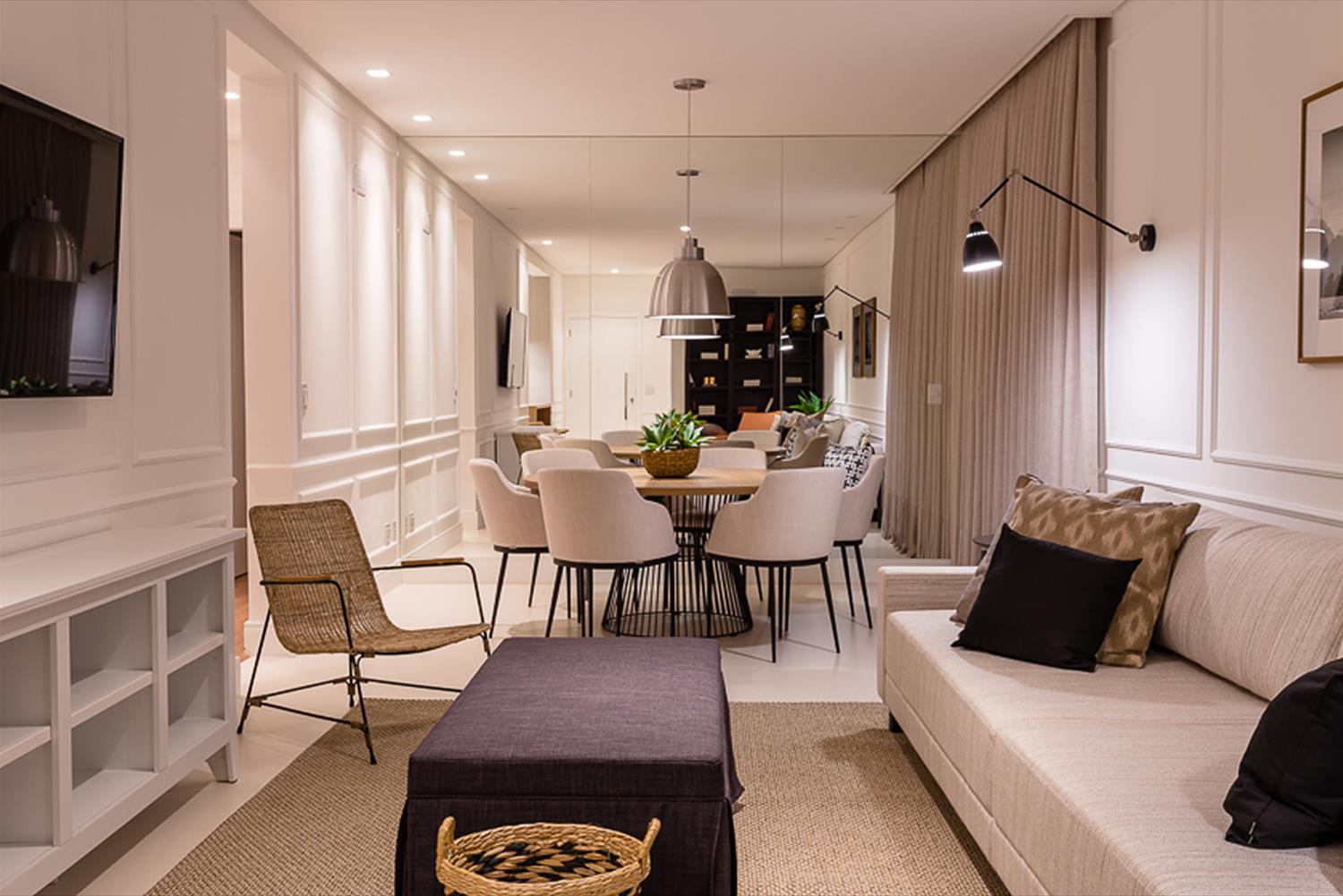 巴西 Côte DAzur Ville 公寓 | 工业风与北欧设计的完美融合-1