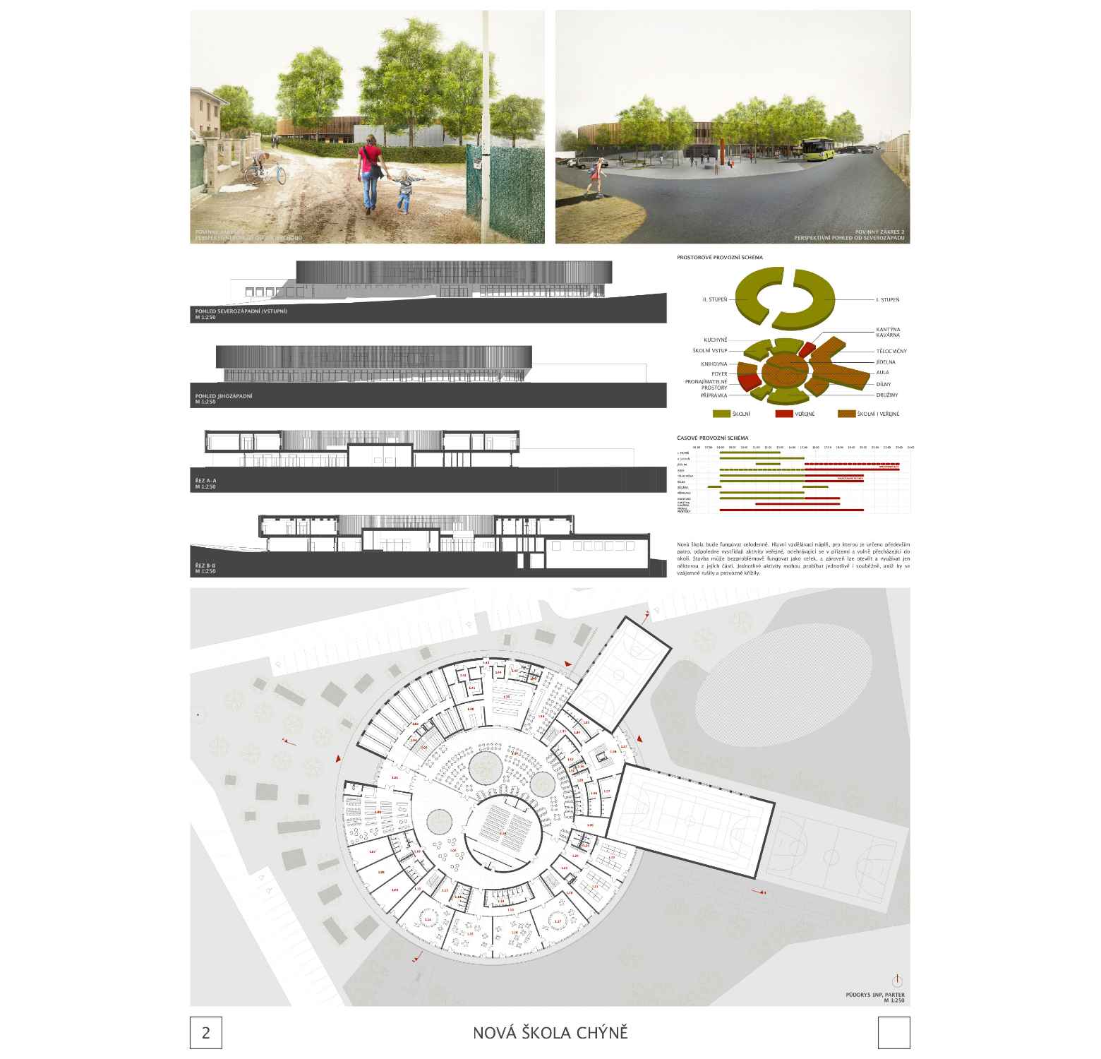 Chýně新学校建筑竞赛方案丨Martin Rosa,Jakub Popela,Kamil Mrva-28