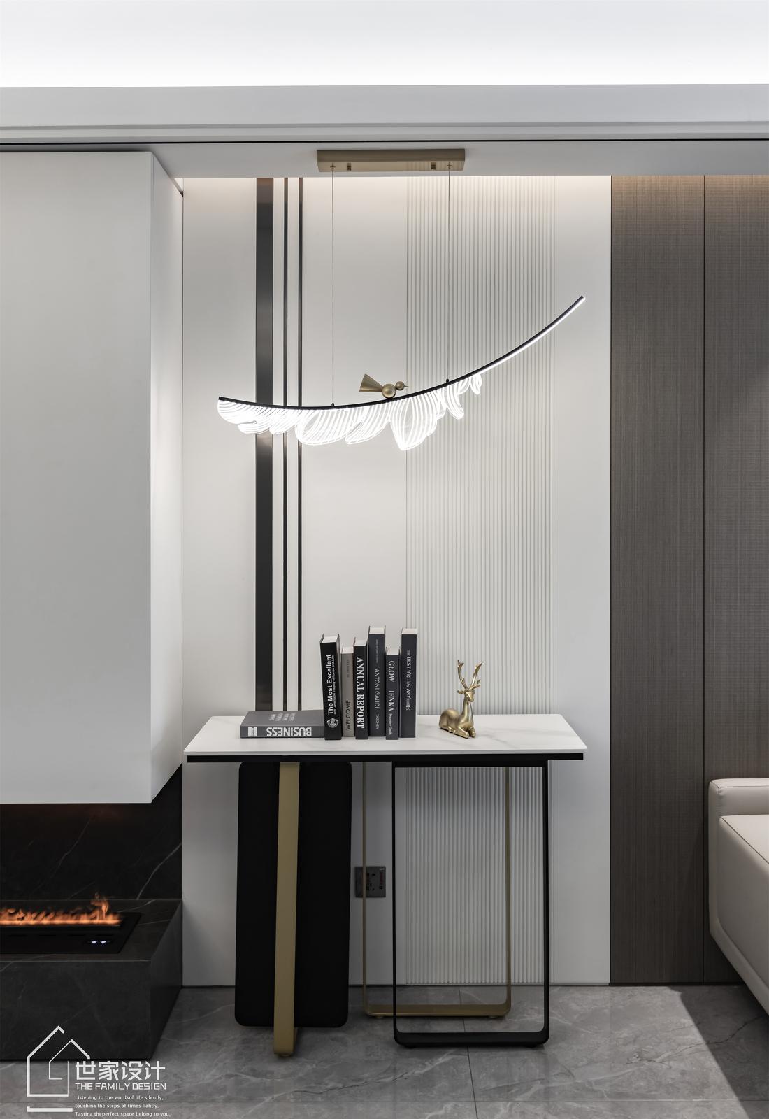 现代黑白灰空间-129