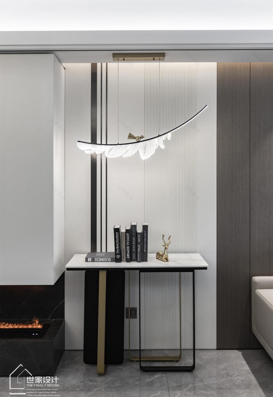 现代黑白灰空间-129