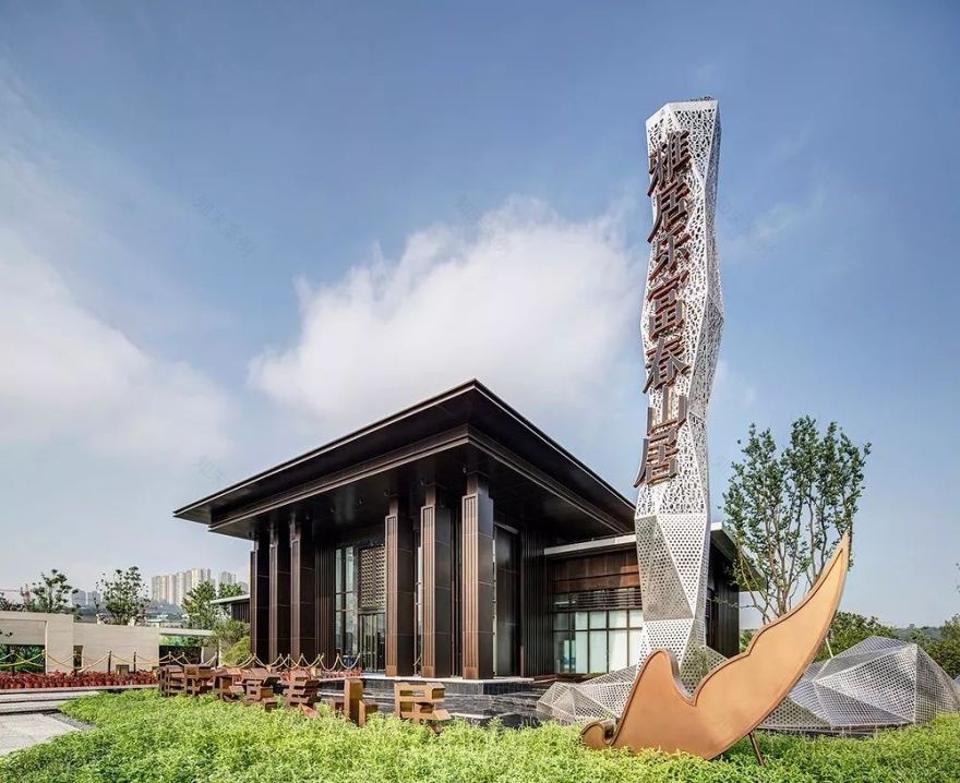 柏舍設計 | 雅居樂富春山居售樓部-0