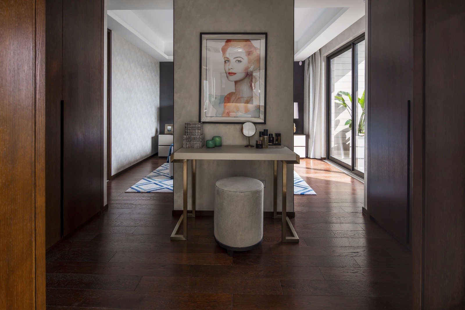 非凡之“色”——417㎡杭州西溪湿地样板间 卡纳设计-10