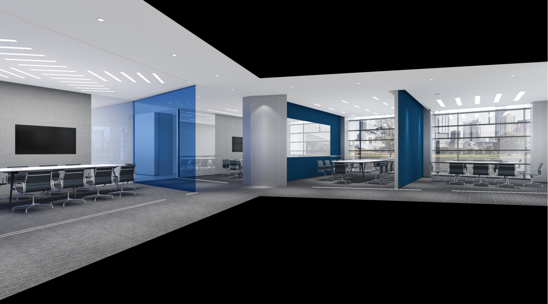 台州新吉奥总部办公楼设计  科技感十足的总部办公-3