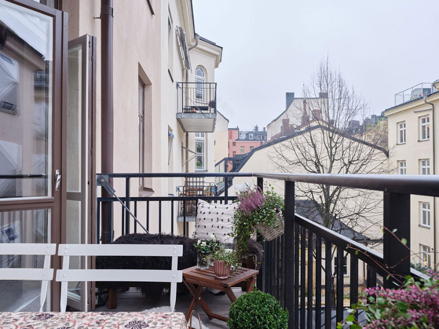 温馨斯堪的纳维亚公寓,冬季风情满满-20