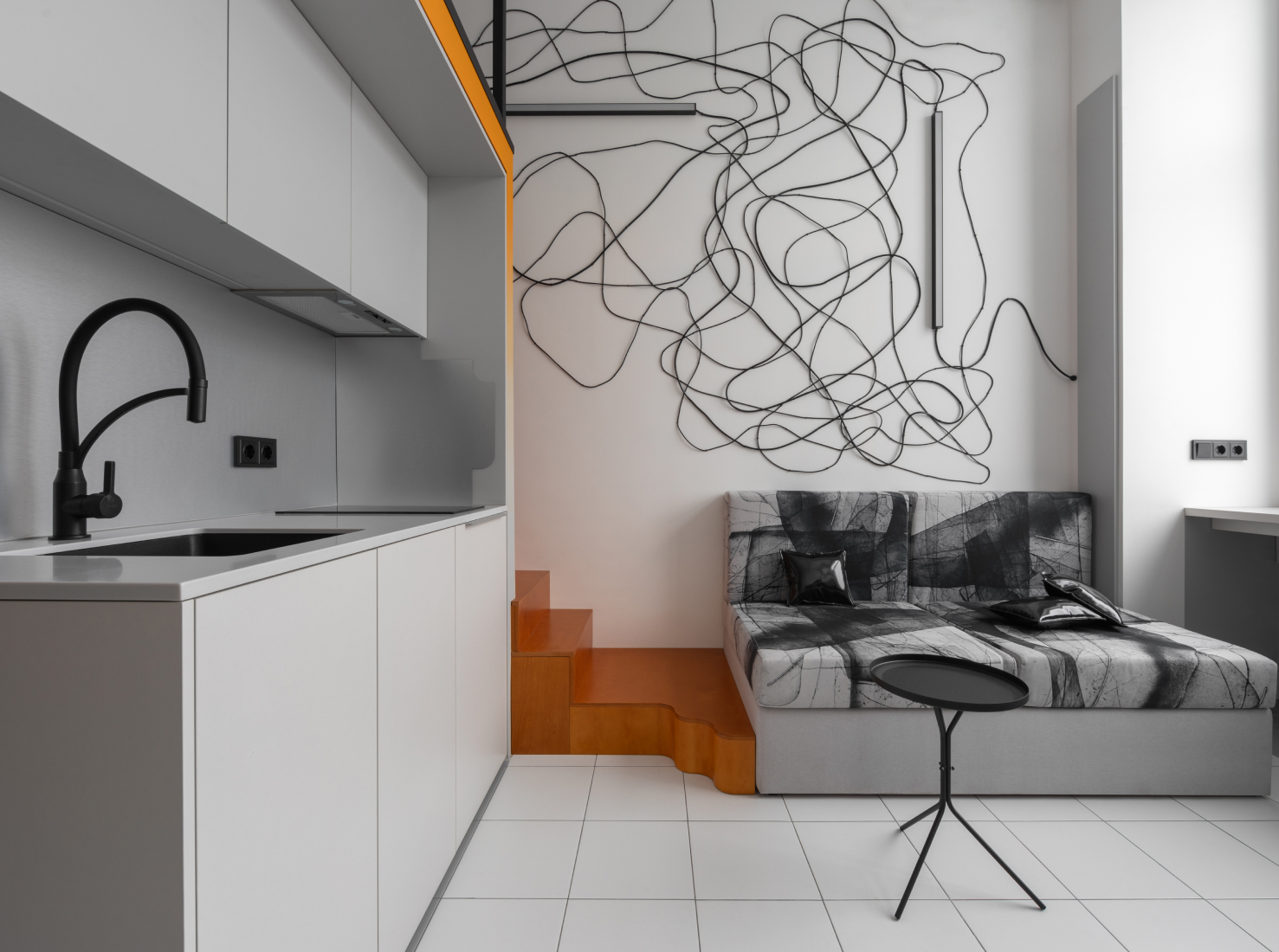 Дизайн квартиры-студии 26 кв. метров в Москве-4