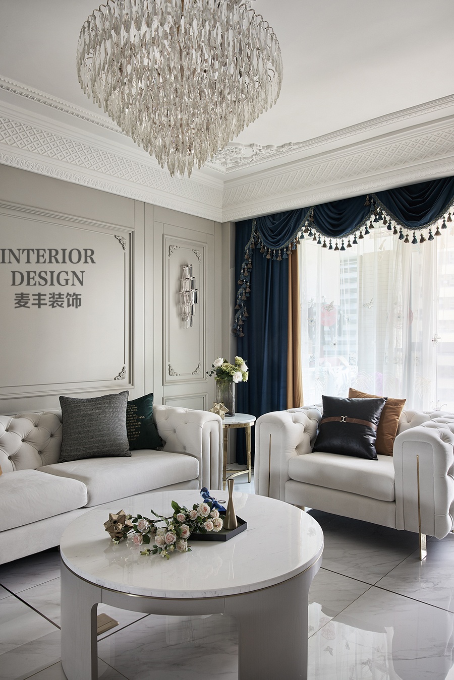 东方星城 130㎡法式轻奢住宅丨麦丰国际设计-26