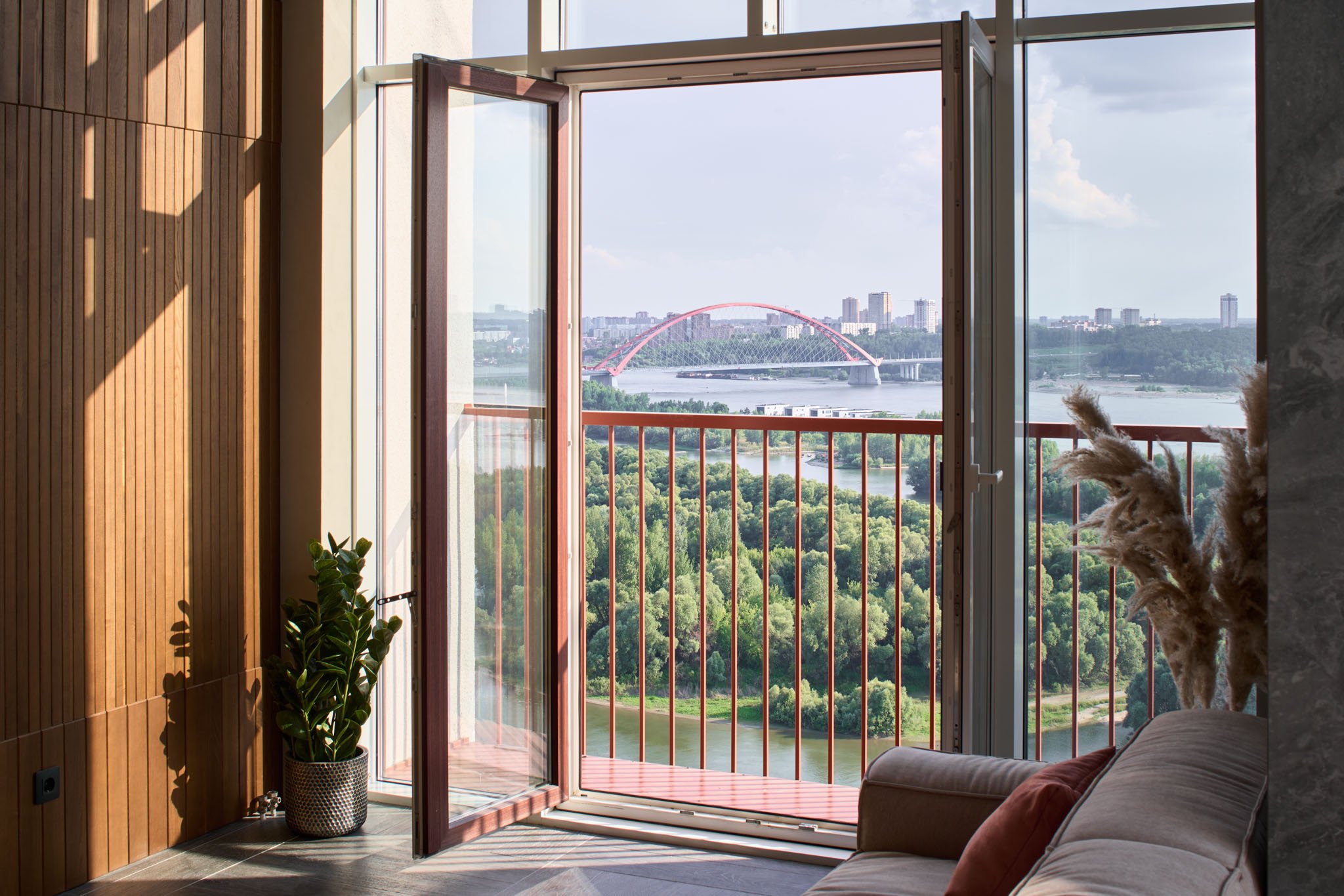 带露台的河景复式公寓丨俄罗斯新西伯利亚丨Brusnika Design-12