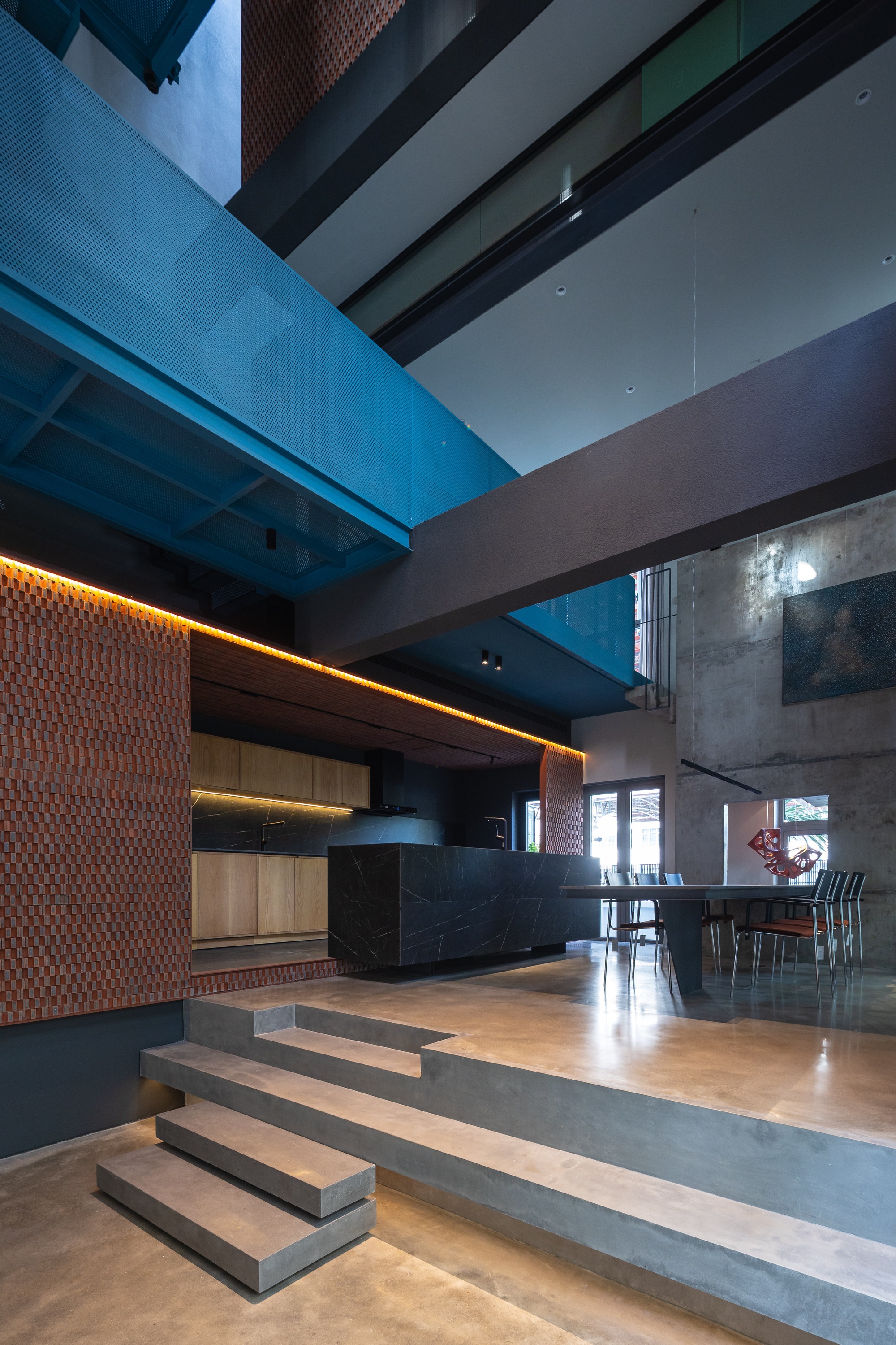 挑空别墅丨越南河内丨TOOB STUDIO-7