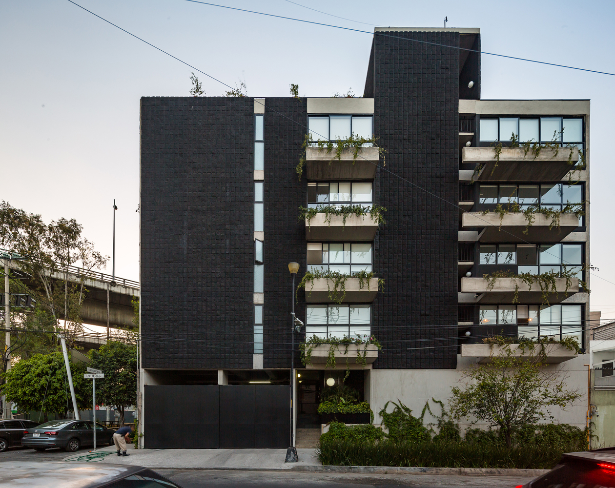 墨西哥城市中心公寓楼-26