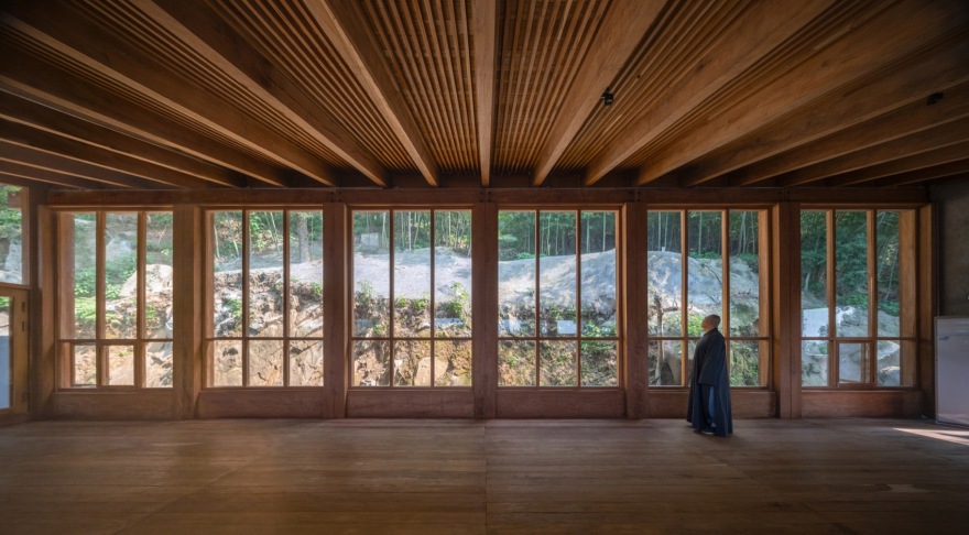 东方山佛教协会改造设计丨中国黄石丨反几建筑-9