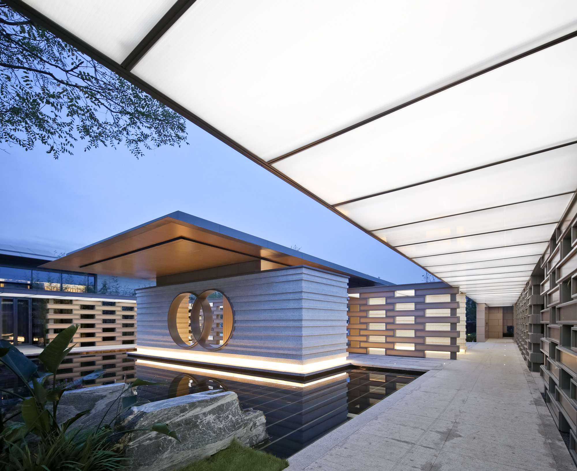 Tianjin Luneng Taishan College   Lacime Architectural Design-25