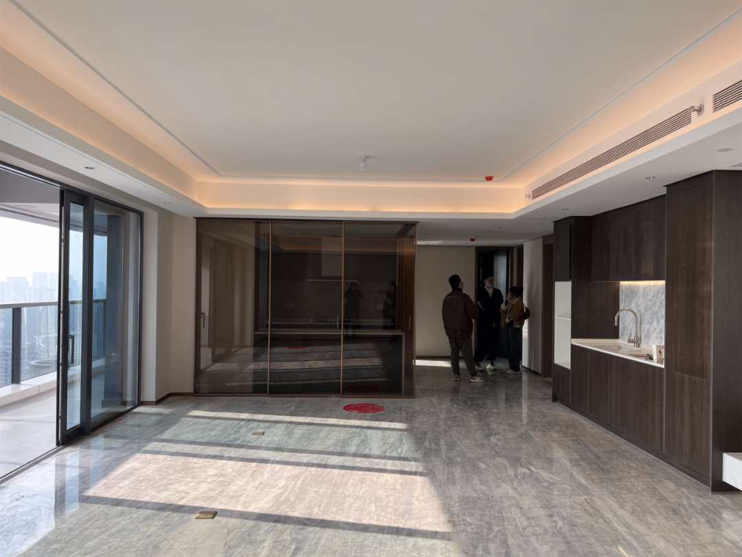 得间设计丨精装改法式婚房，将时光浸润在260㎡的质感新居里-72