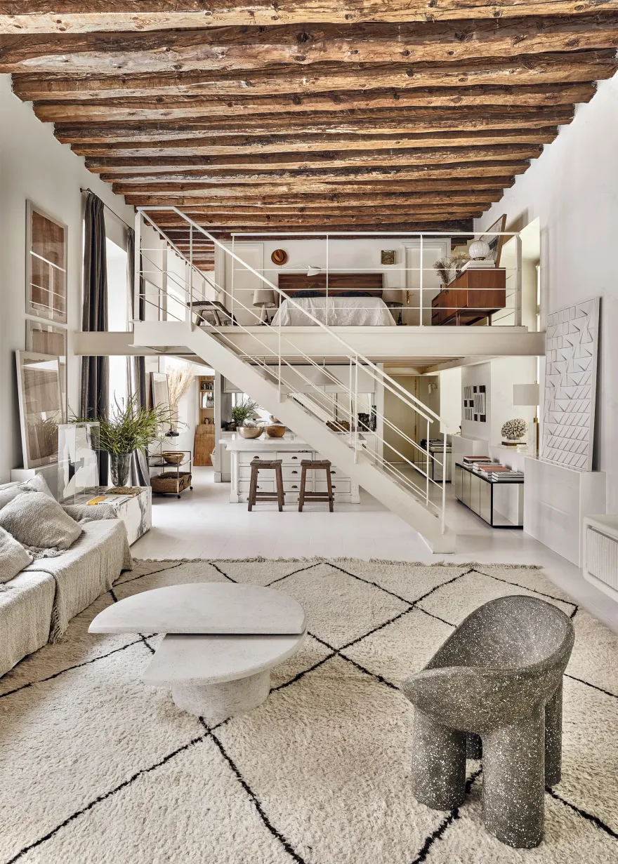 马德里自然风 loft | 历史建筑与现代设计的完美融合-3