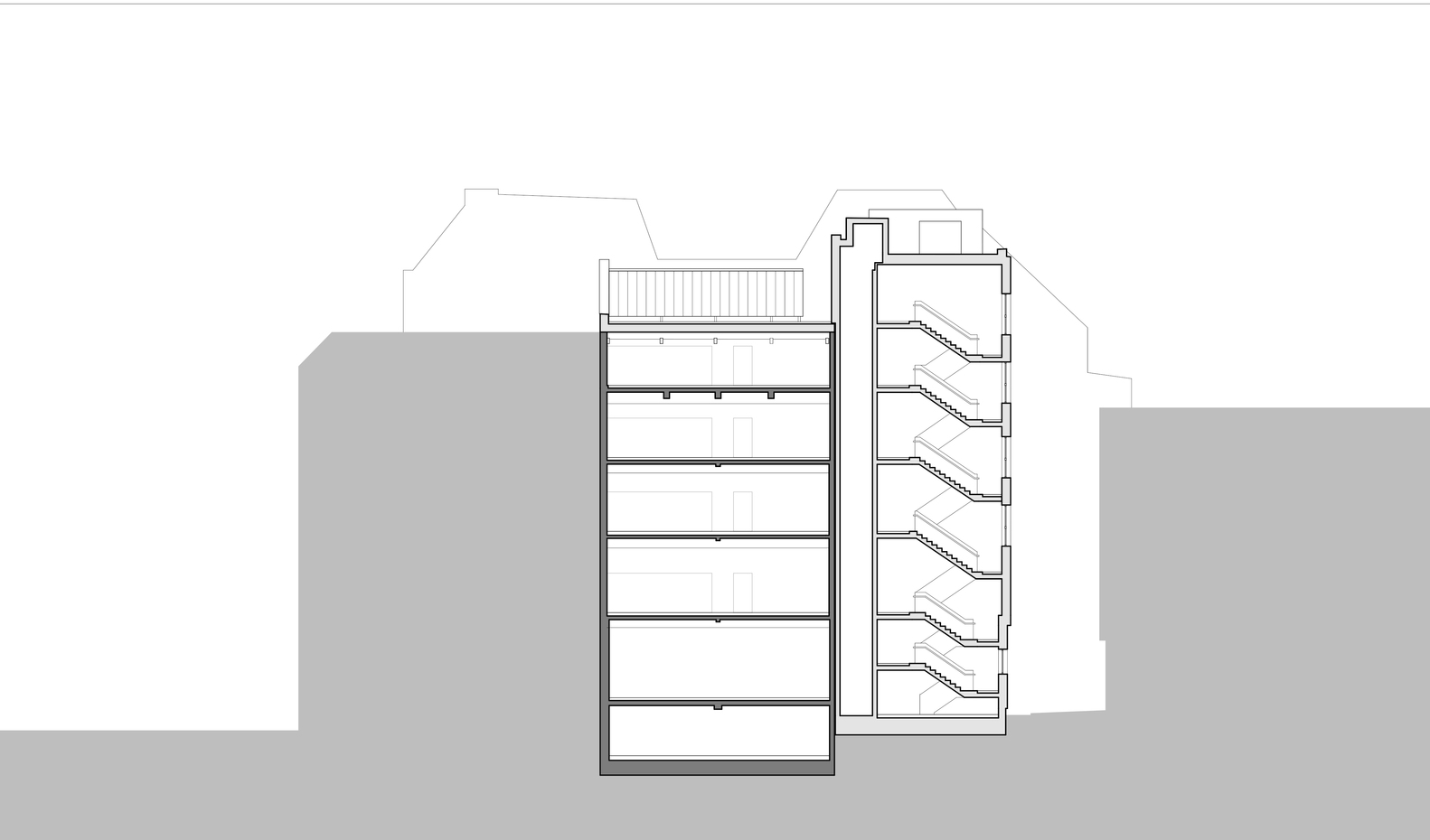 汉堡历史建筑翻新与扩建,旧砖新玻璃共融共生-33