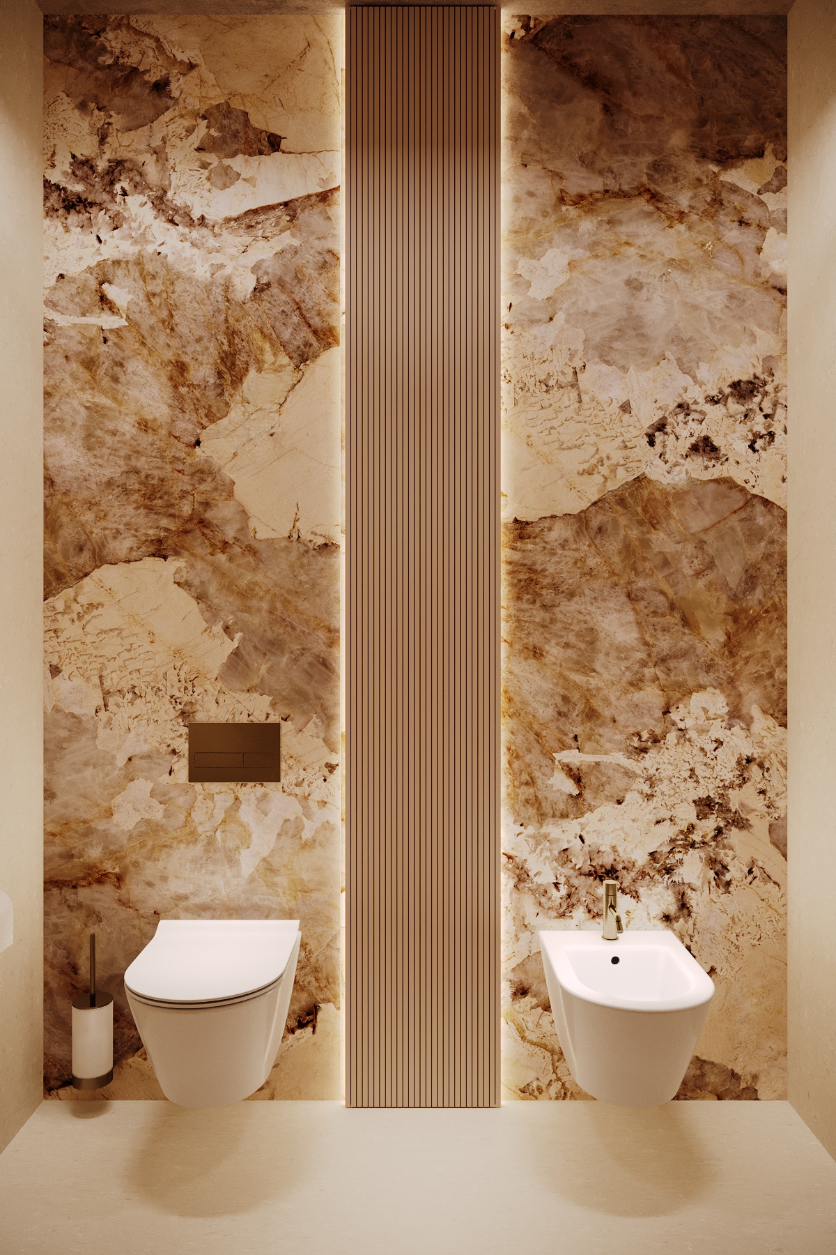 Shower room in the master bedroom 15.6 m2-4