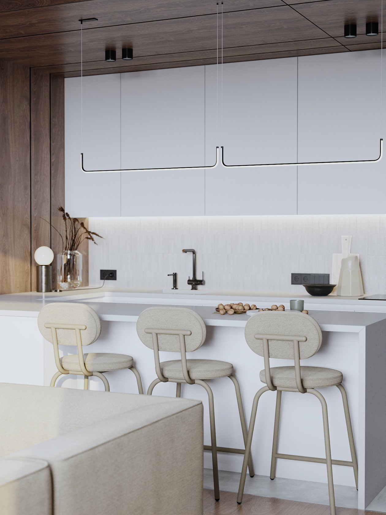 俄罗斯极简公寓设计丨俄罗斯莫斯科丨Ilya Shubochkin 等-11