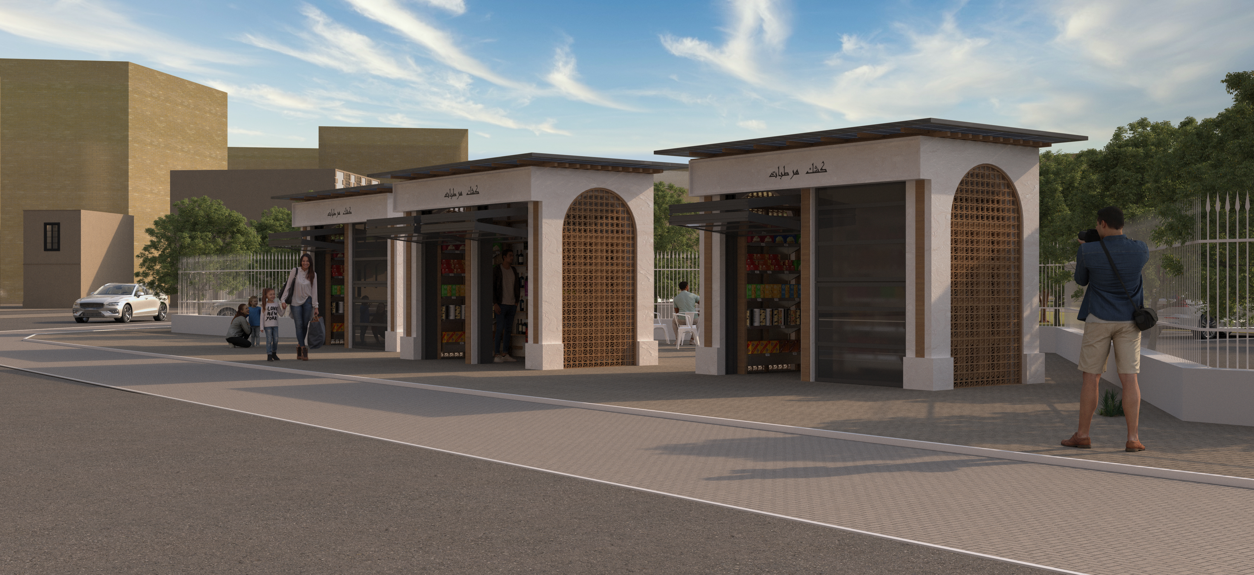 Azbakeya Garden Fence Kiosks Design Competition-29