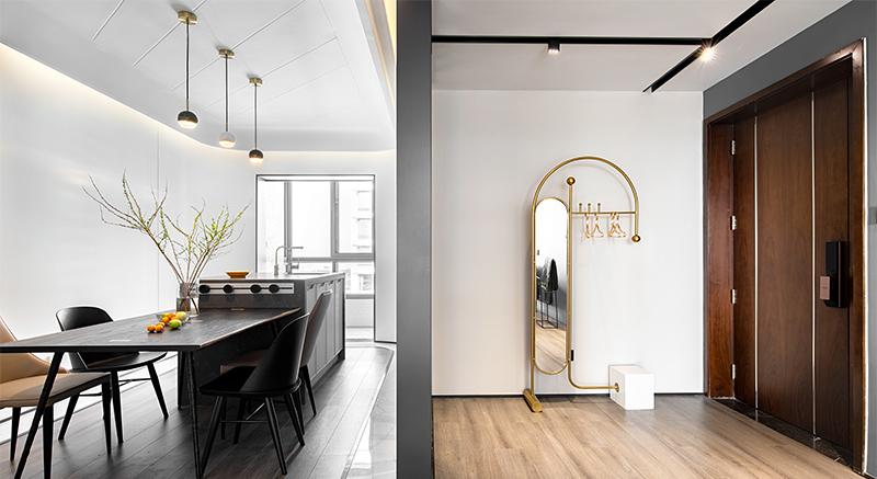 理想生活平层设计 | 温馨简约,原木与灰白的灵动空间-8