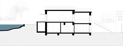 Weathered steel and stone combine in Zest Architecture's restored farmhouse-41