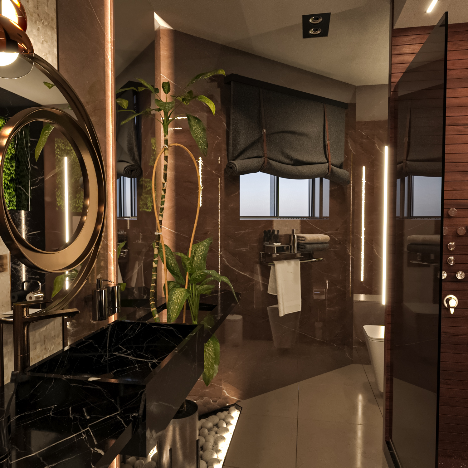 海德公园山景别墅丨埃及开罗丨Atrium Design  Ahmed Rabie-62