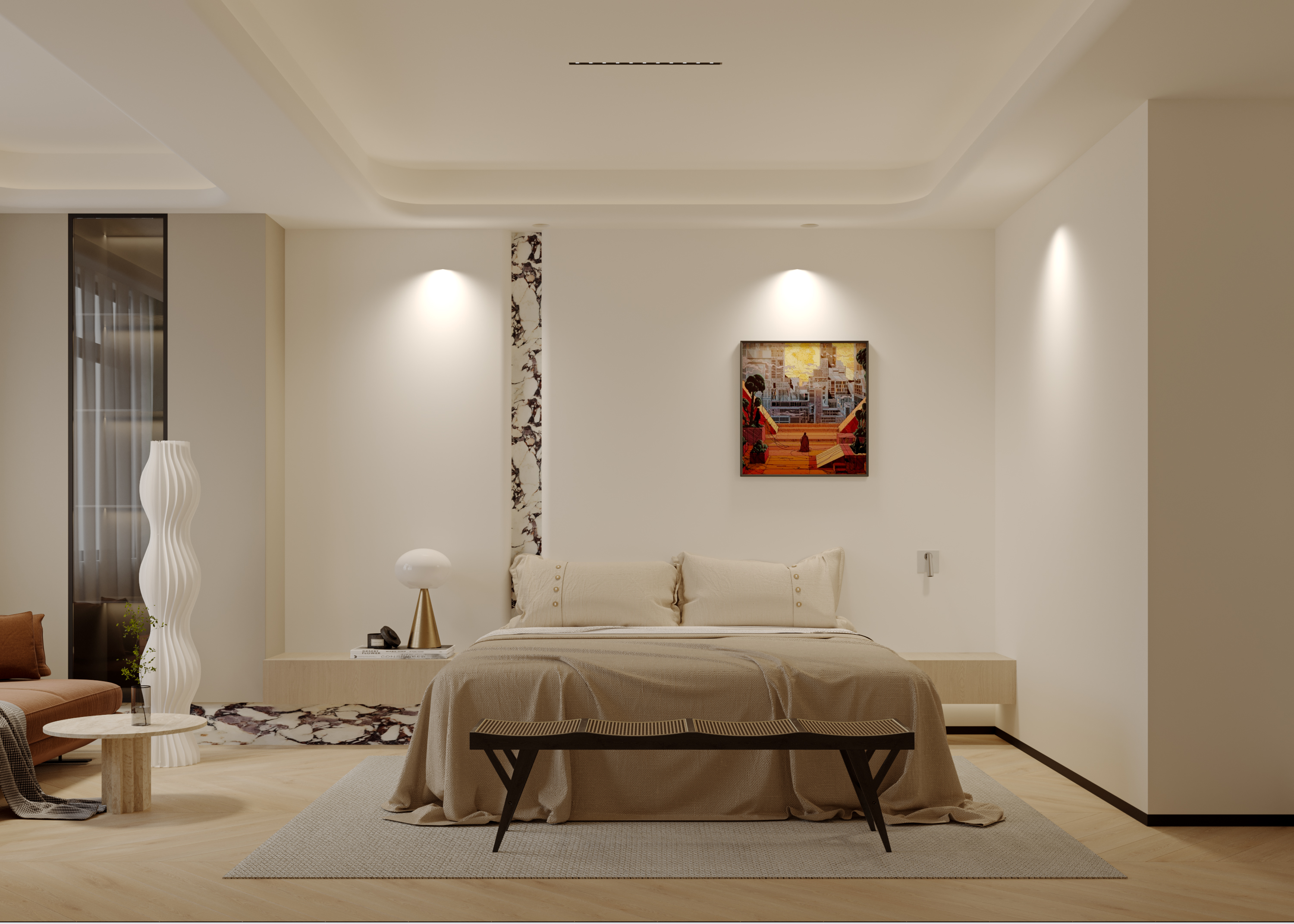 现代别墅-白龙马效果图-5