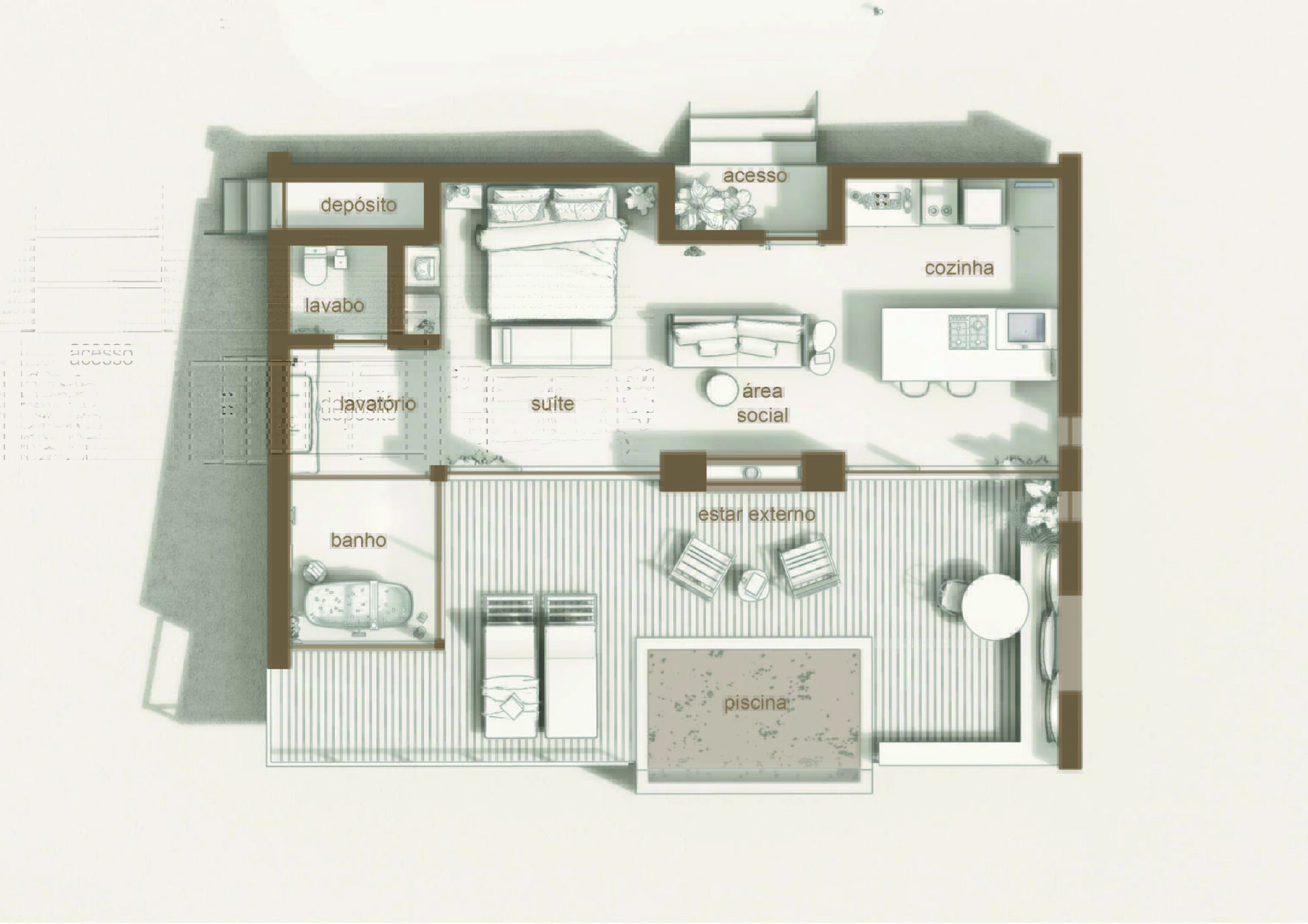 莫奈的小屋丨巴西丨LEIVA arquitetura-15