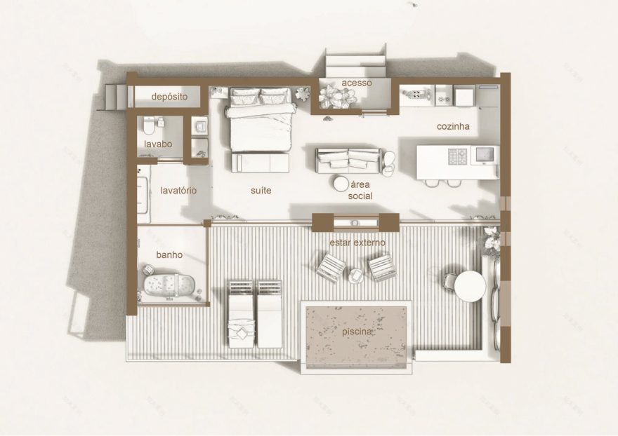 莫奈的小屋丨巴西丨LEIVA arquitetura-15
